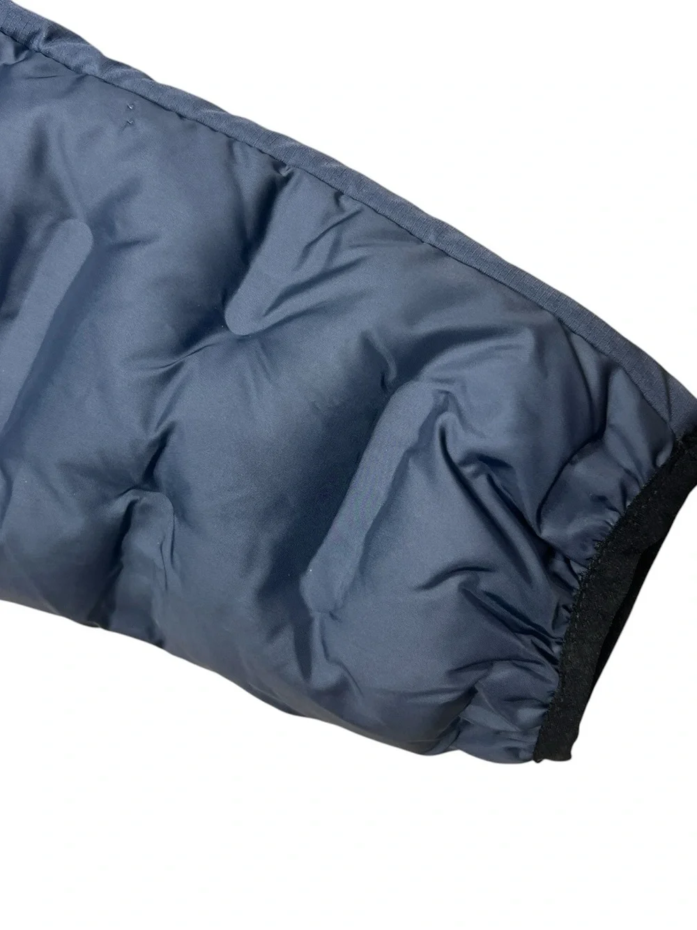 Under Armour UA Puffer Coat Boys 6 blue Winter Jacket quilted full zip hood NWT